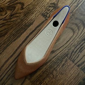 Rothy’s, single flat, size 8, color Dawn, the point (style)